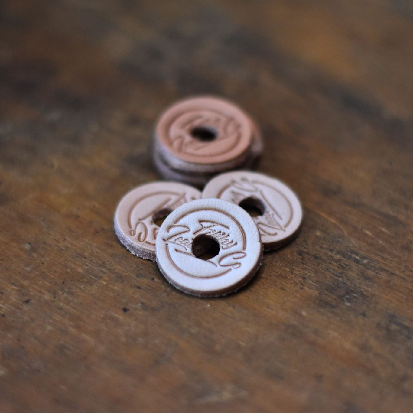Leather Washers (pack of 6)