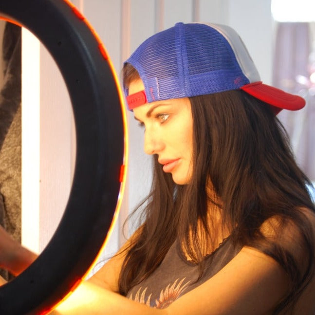 Block Trucker Cap