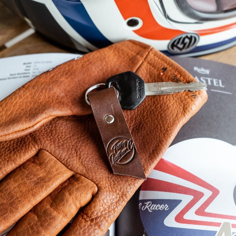 Leather Key Ring