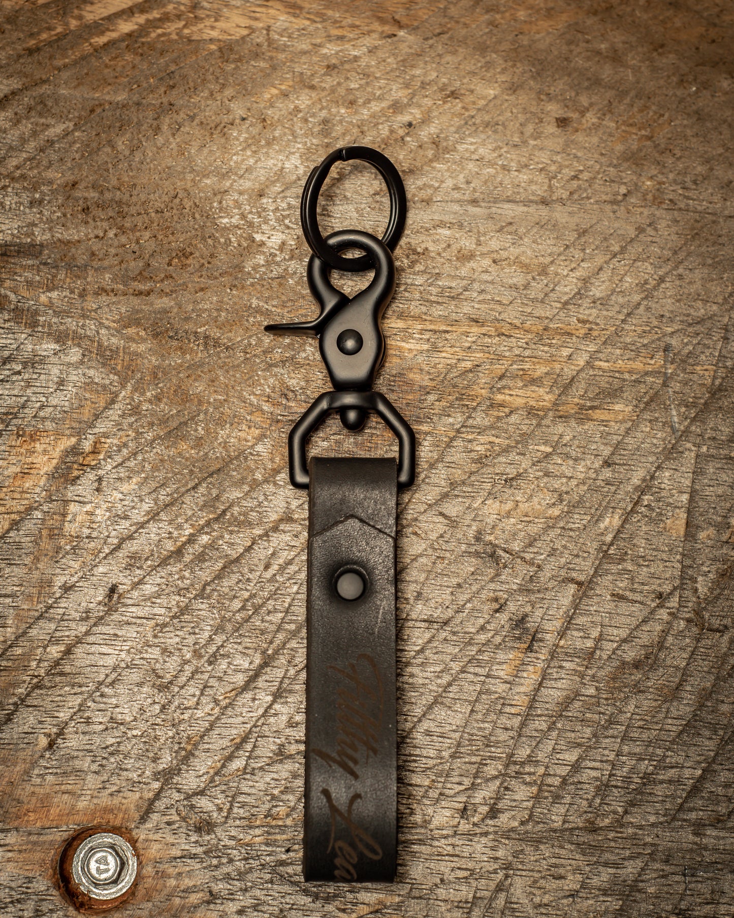 Leather Key Fob