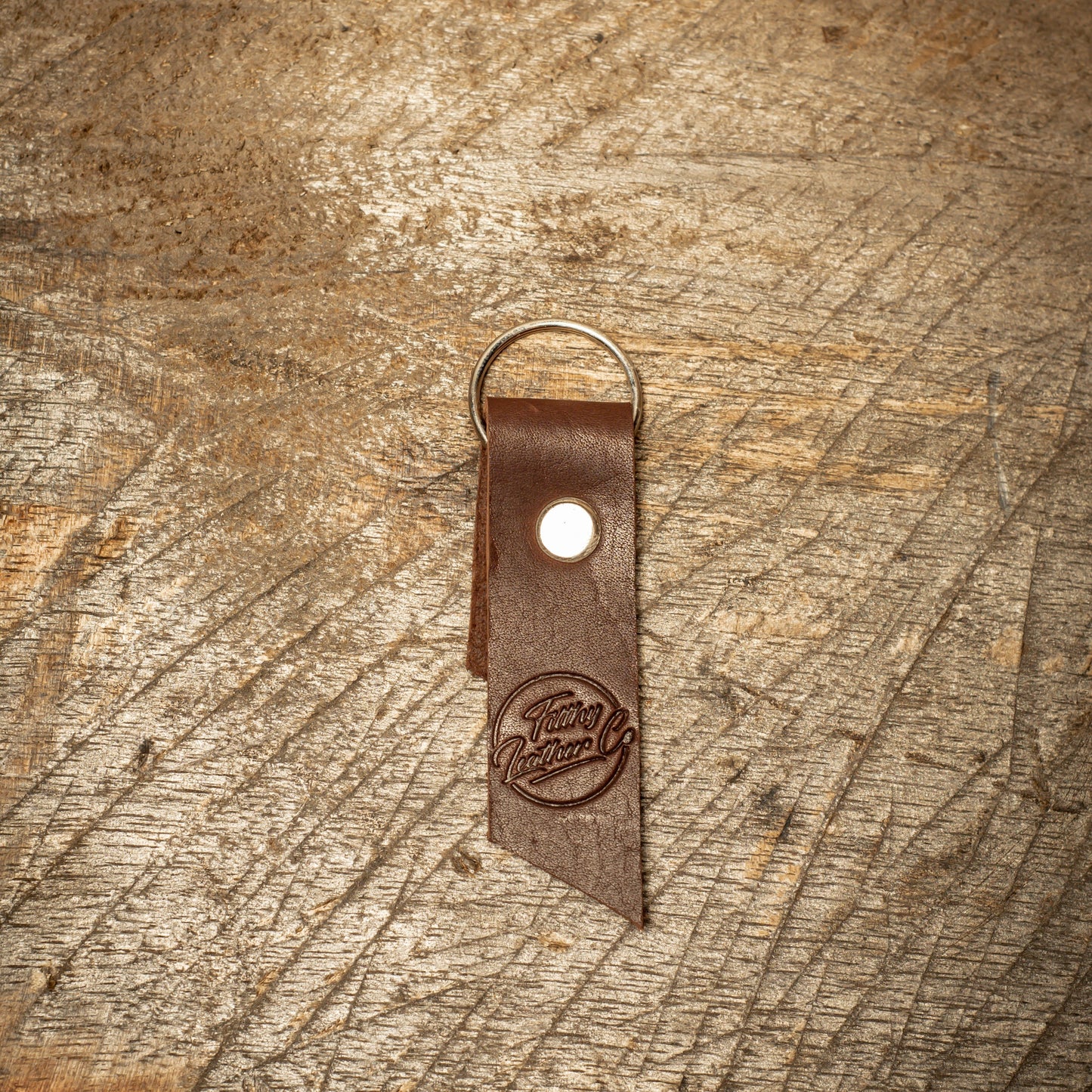Leather Key Ring
