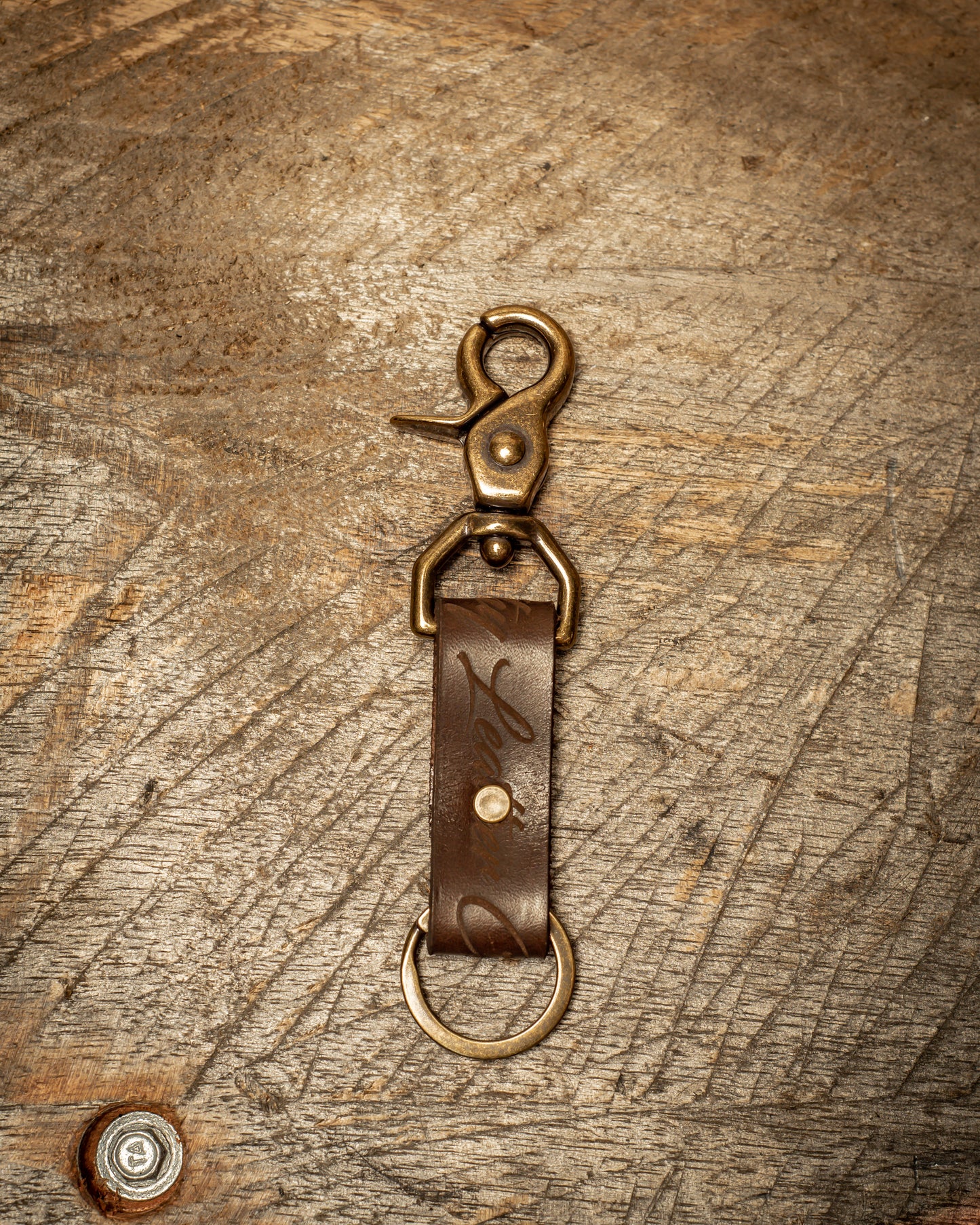 Leather Key Fob