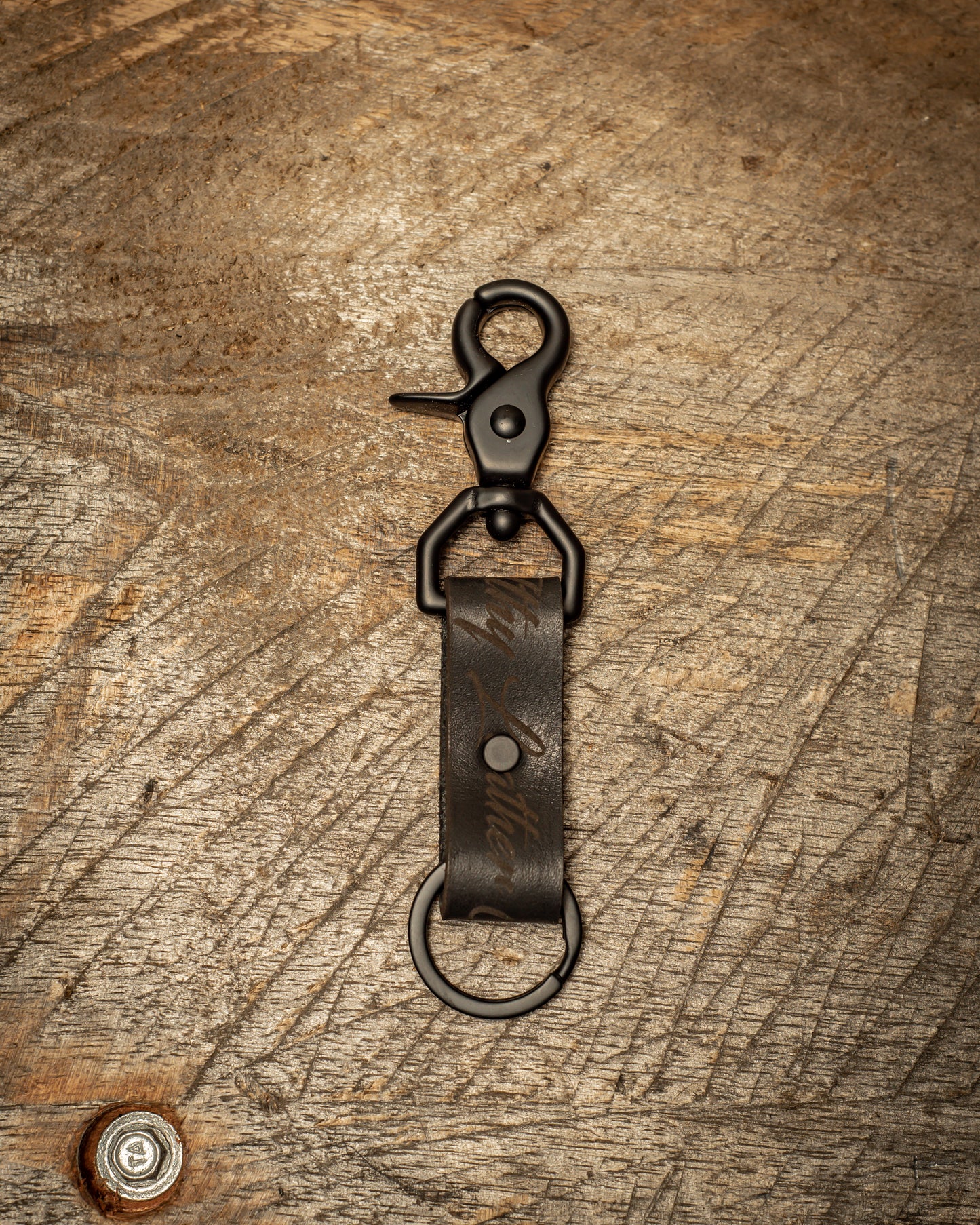 Leather Key Fob