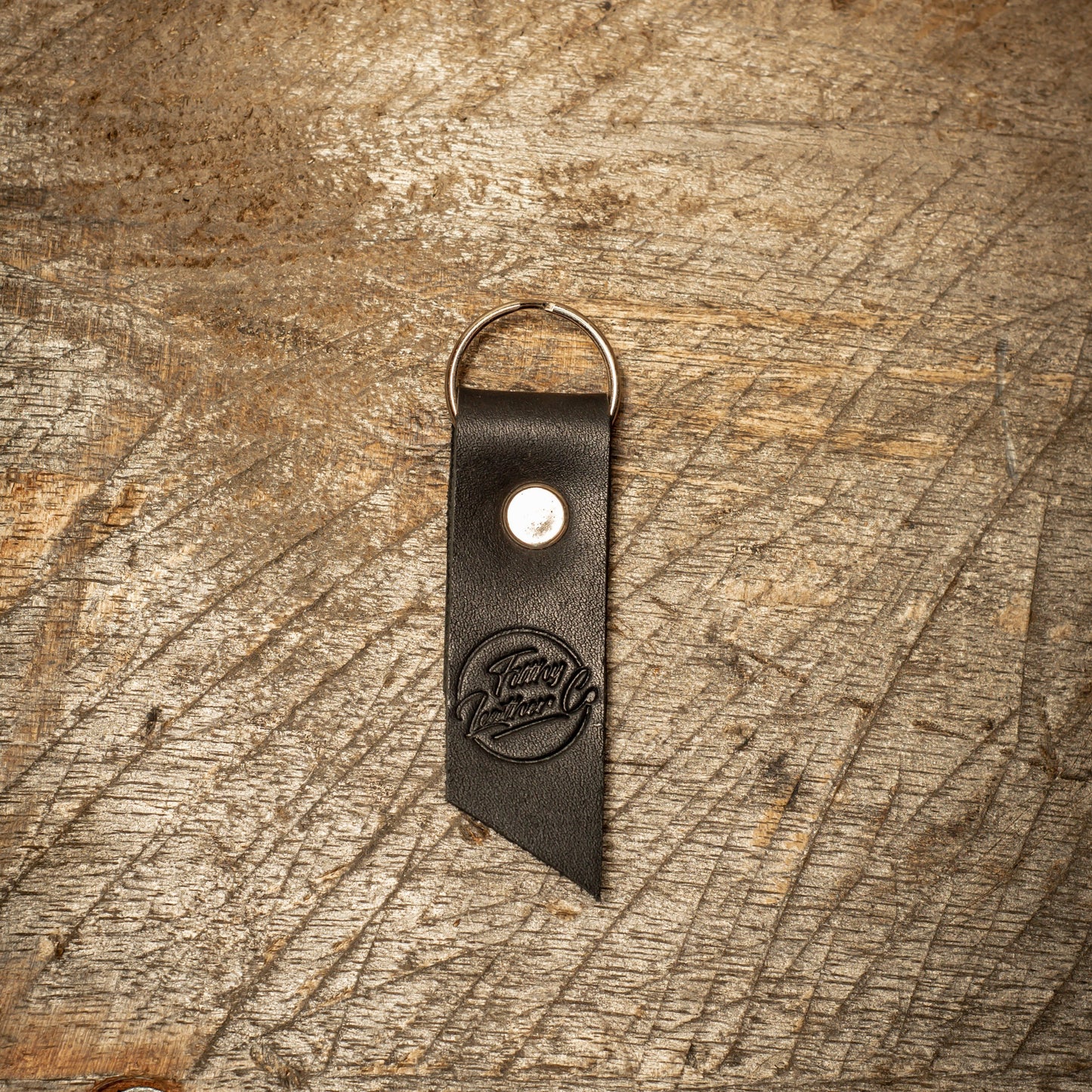 Leather Key Ring