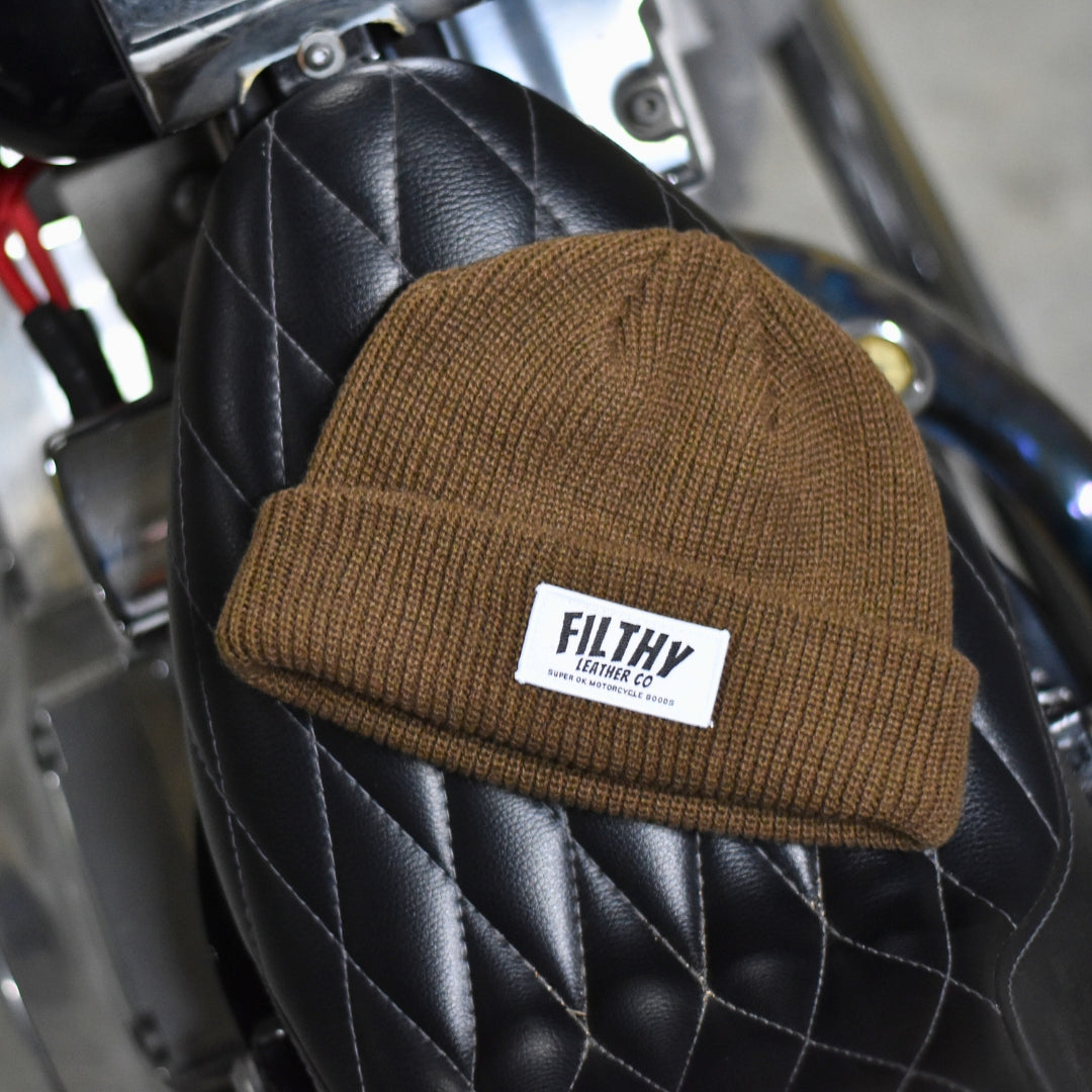 Filthy Leather Co Coffee Bangers Beanie