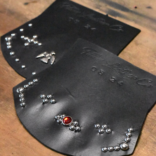 Leather Chopper Mud Flap