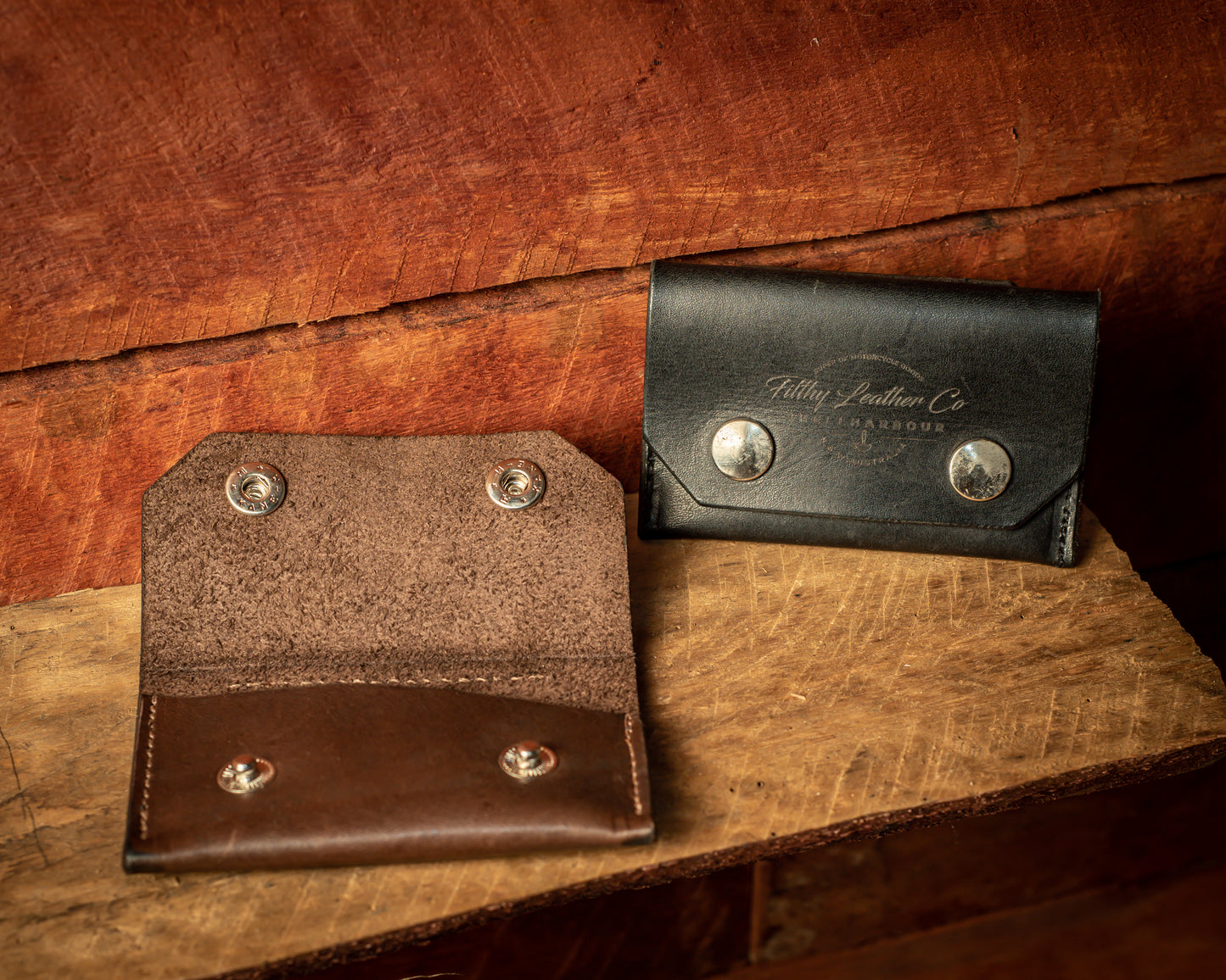 Leather Belt Wallet